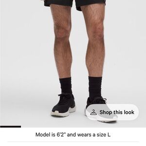 lululemon athletica Black Athletic Shorts